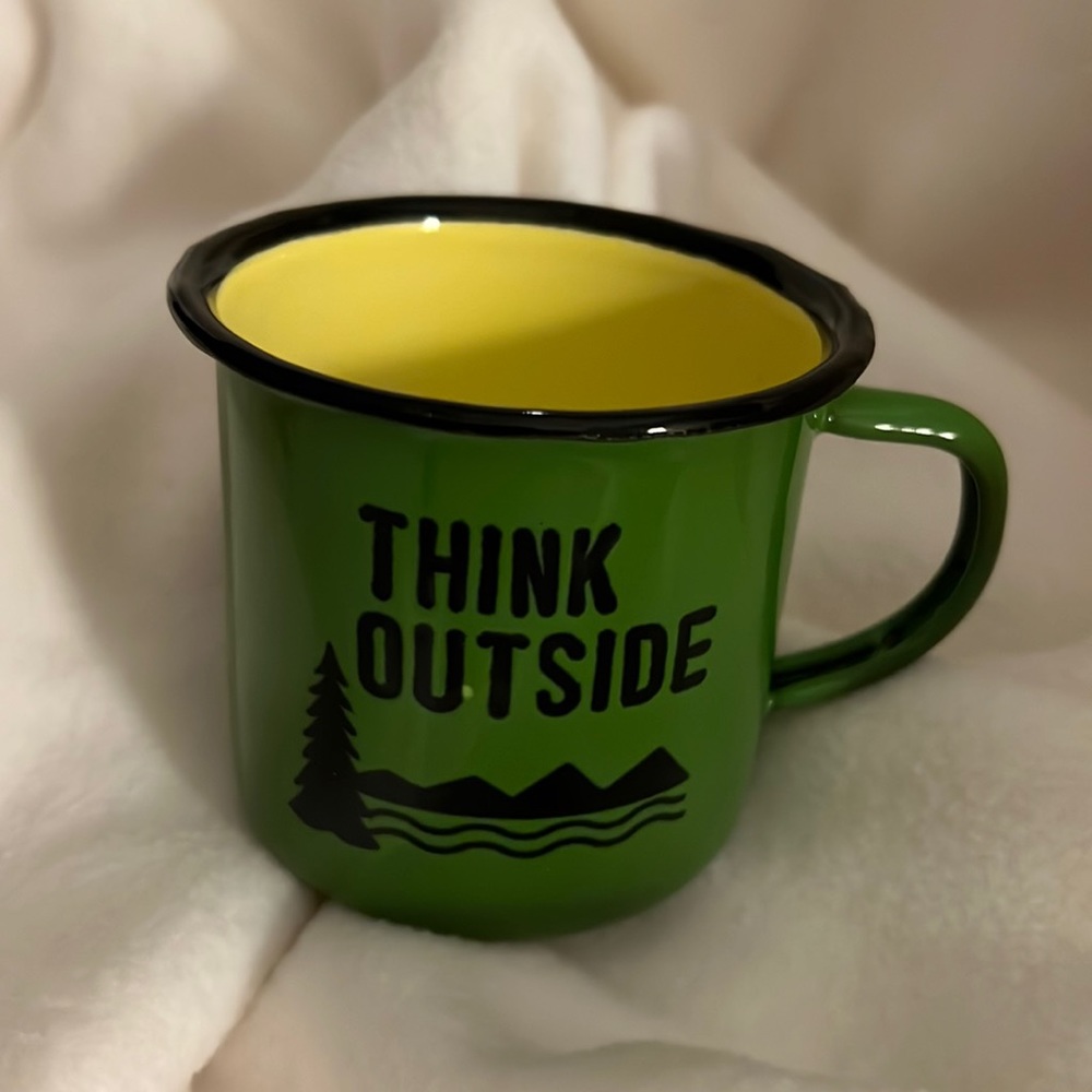 Metal camp mug